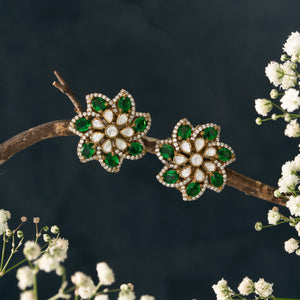 Starlit Bloom Stud Earrings