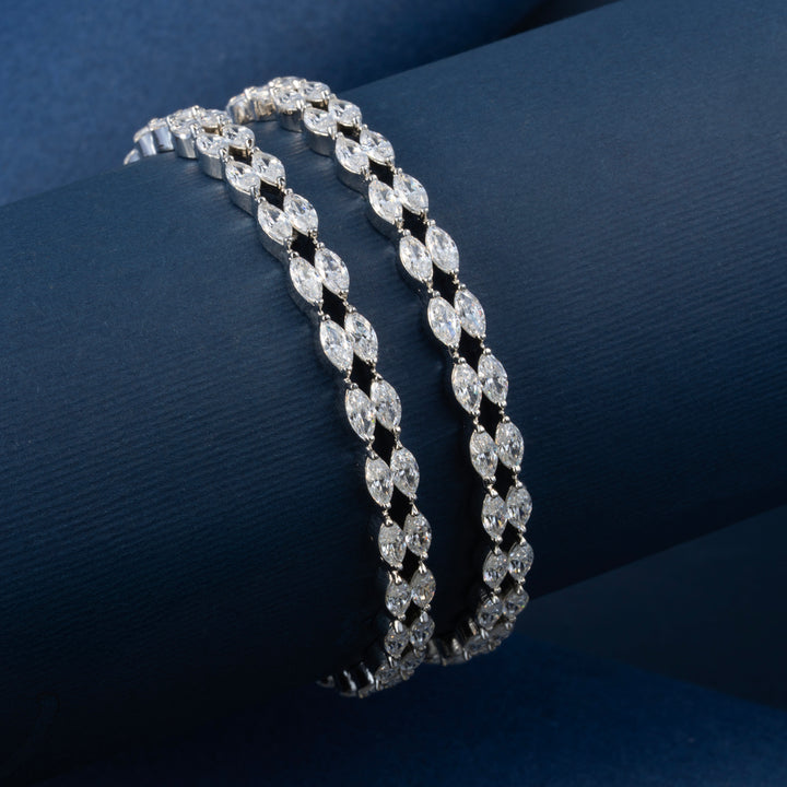 Crown-Leaf Bangles