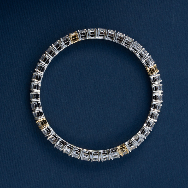 Sunlit Square Bangles