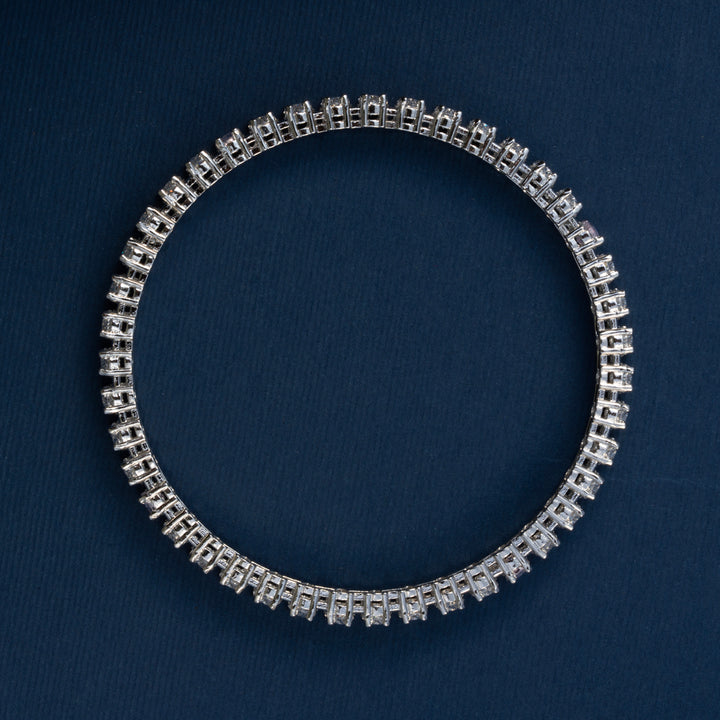 CZ Rosette Bangles