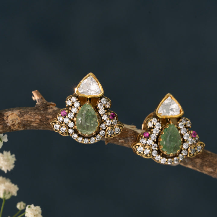 Peacock Tree Studs