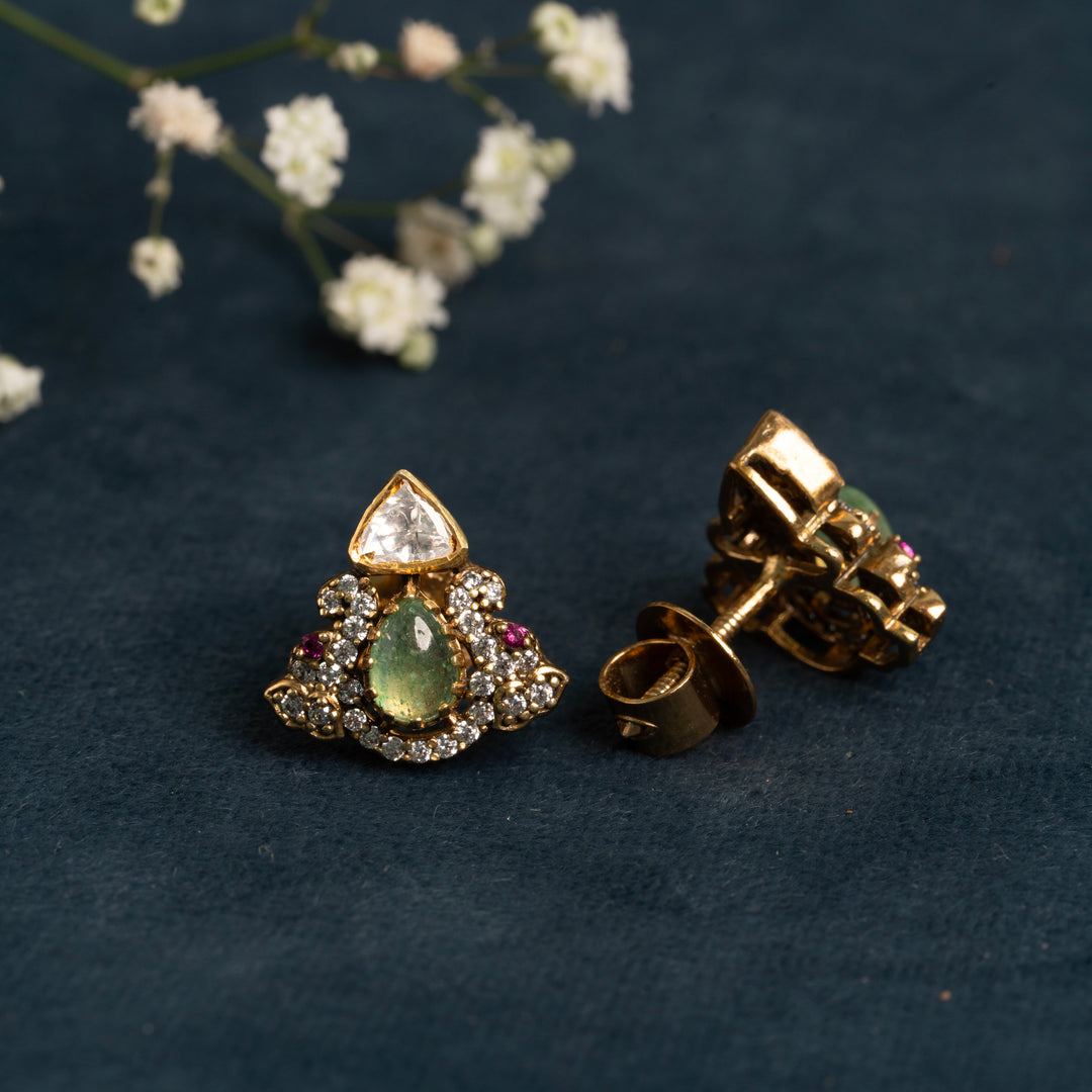 Peacock Tree Studs