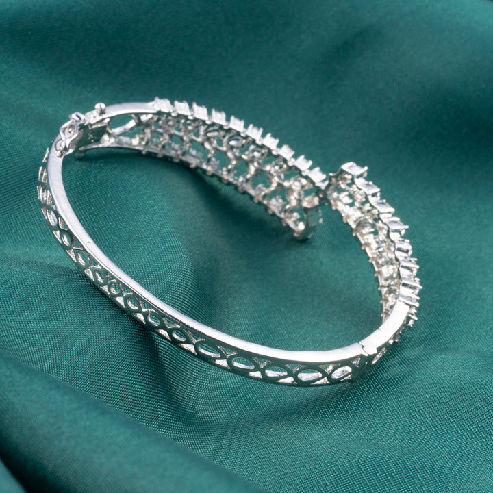 Glitter Leaf Bracelet