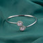 Blush Halo Cz Bracelet