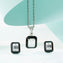 Quadra Shimmer Pendant Set