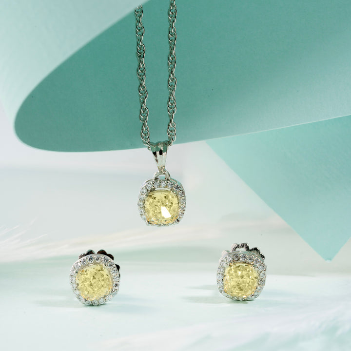 Solcushion Pendant Set