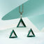 Trigleam Pendant Set
