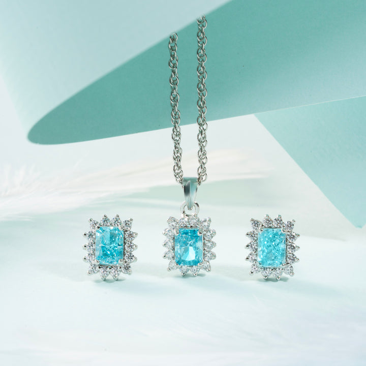 Marine Spark Pendant Set