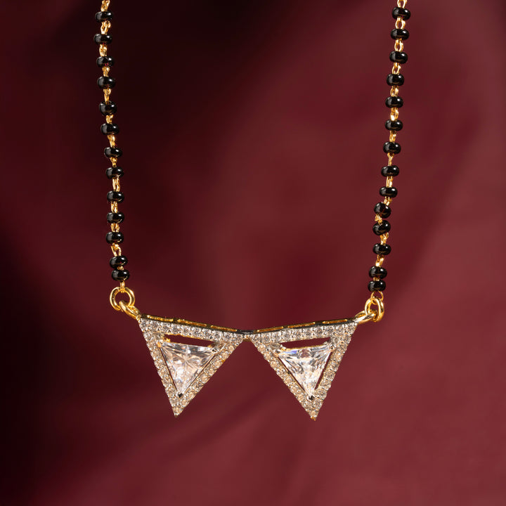 Tri-Gleam Manglsutra Set