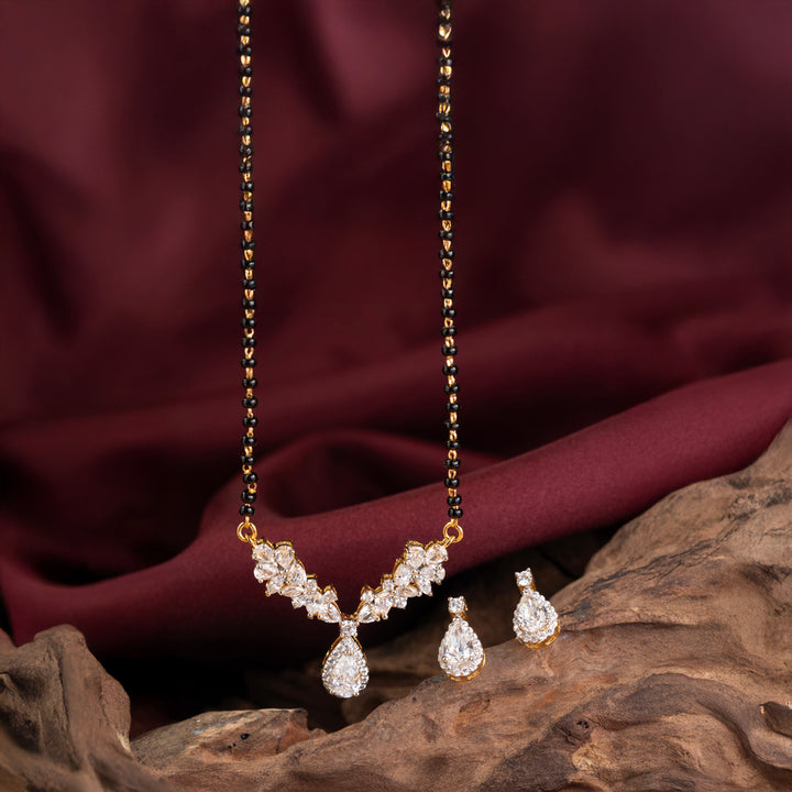Pear Sparkle Manglsutra Set