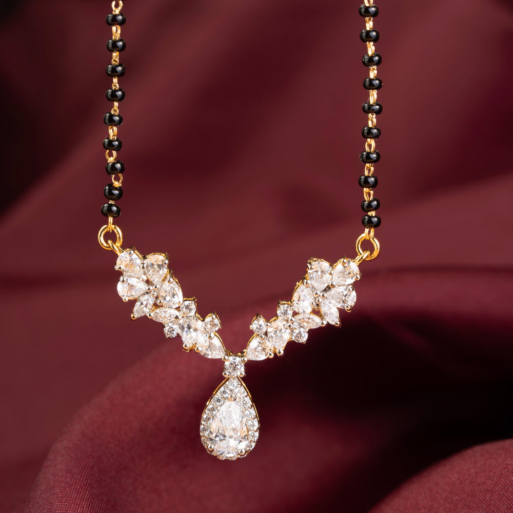 Pear Sparkle Manglsutra Set