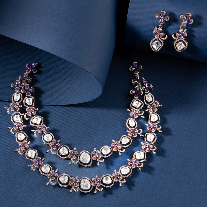 Lily Two Strand Necklace Set