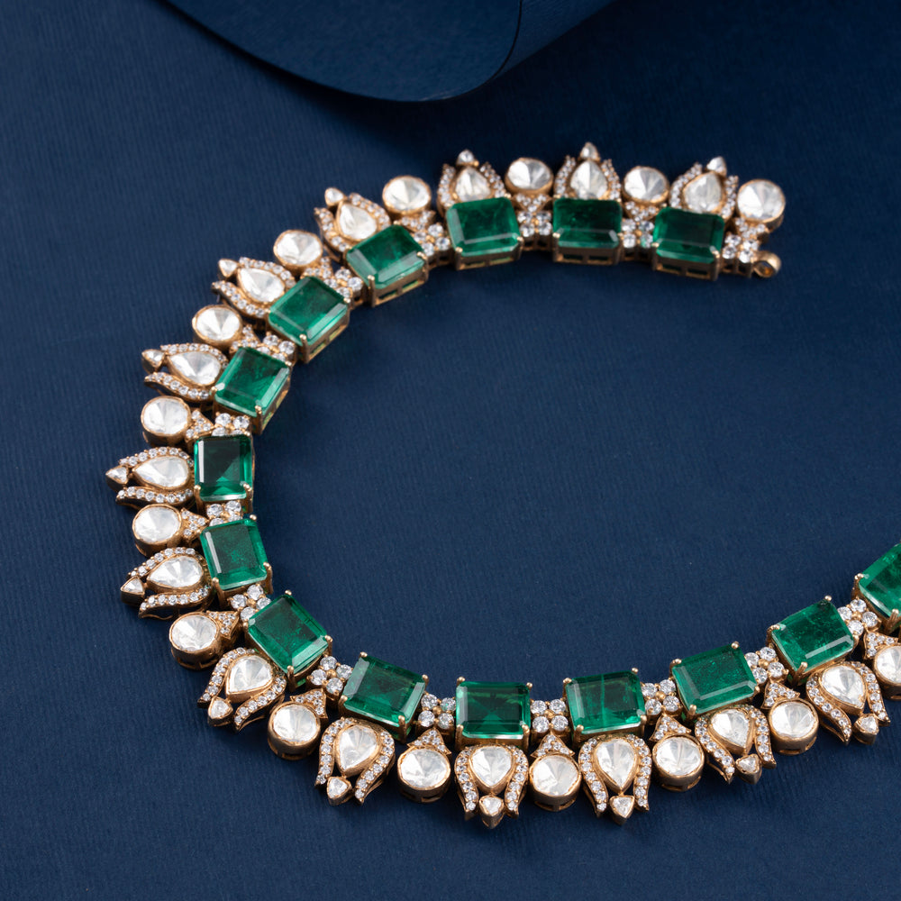 Paan Victorian Short Necklace Set