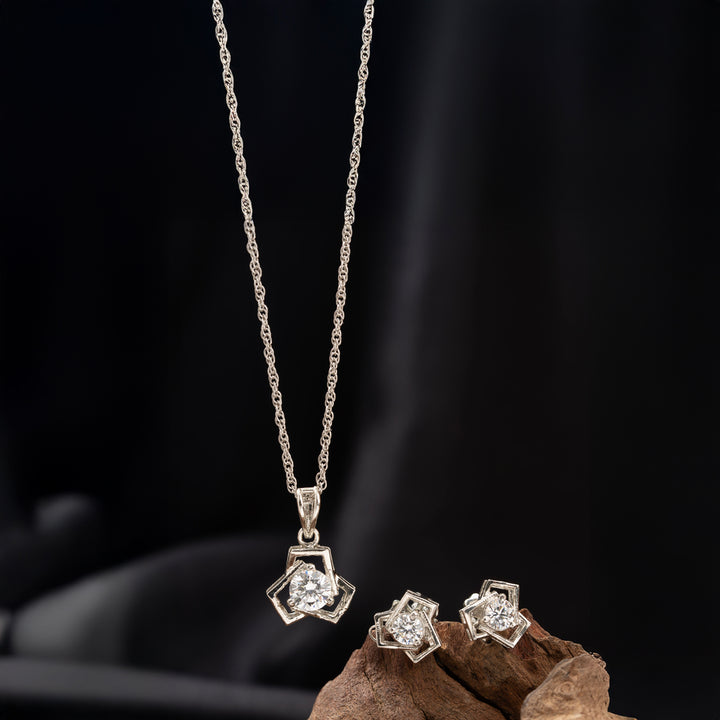 Diva Curve Pendant Set