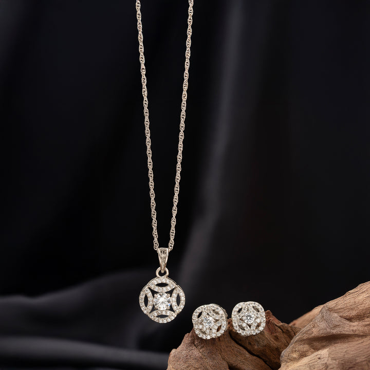 Petalé Amour Pendant Set