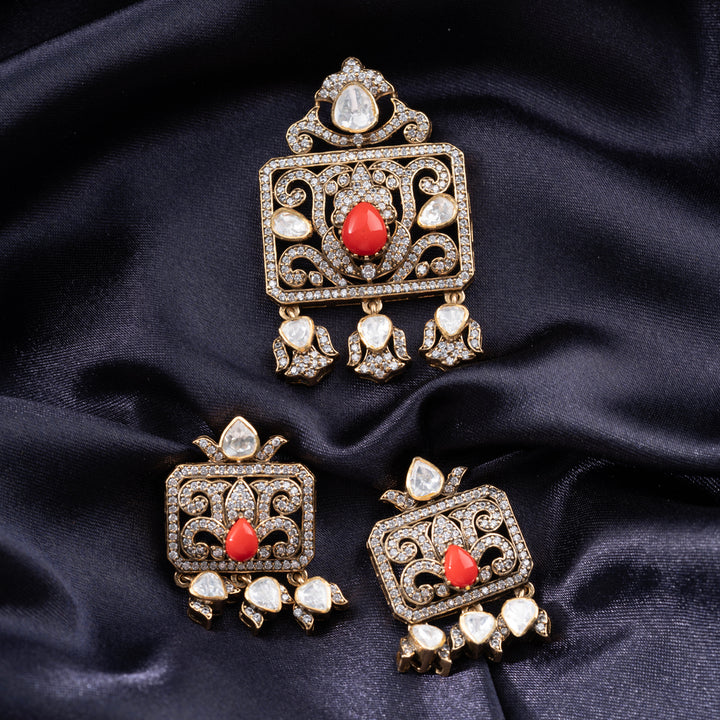 Rectangle Single Hook Pendant Set