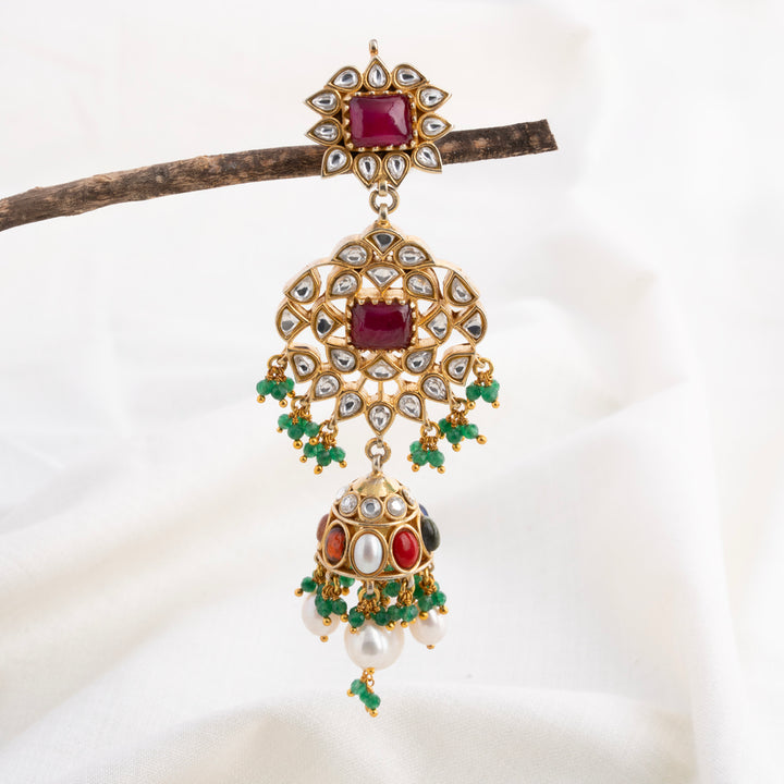 Chandelier Gemstone Earrings