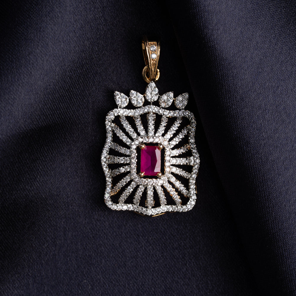 CZ Cherish Pendant Set