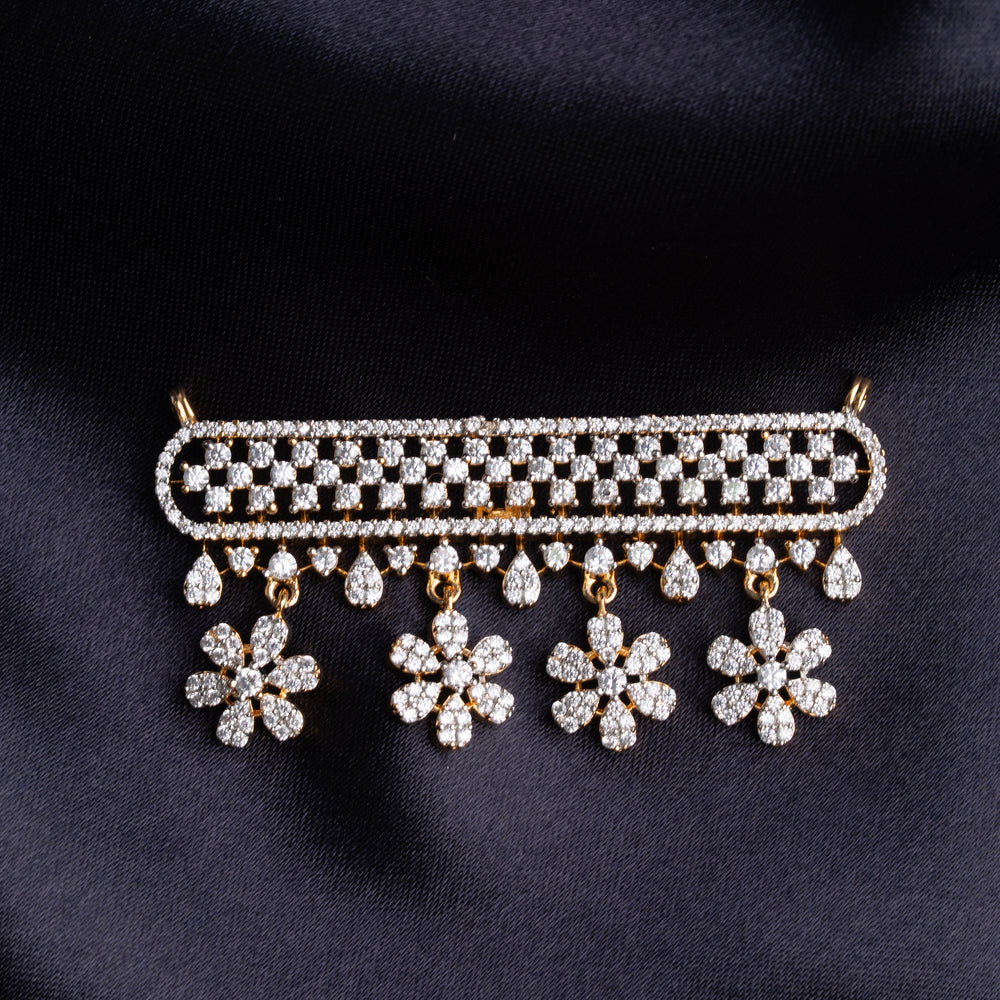 Vedhika Diamond Pendant Set