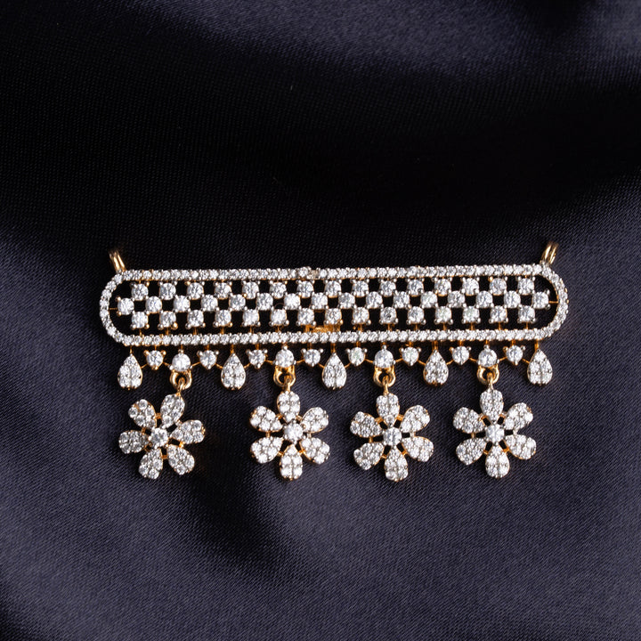 Vedhika Diamond Pendant Set