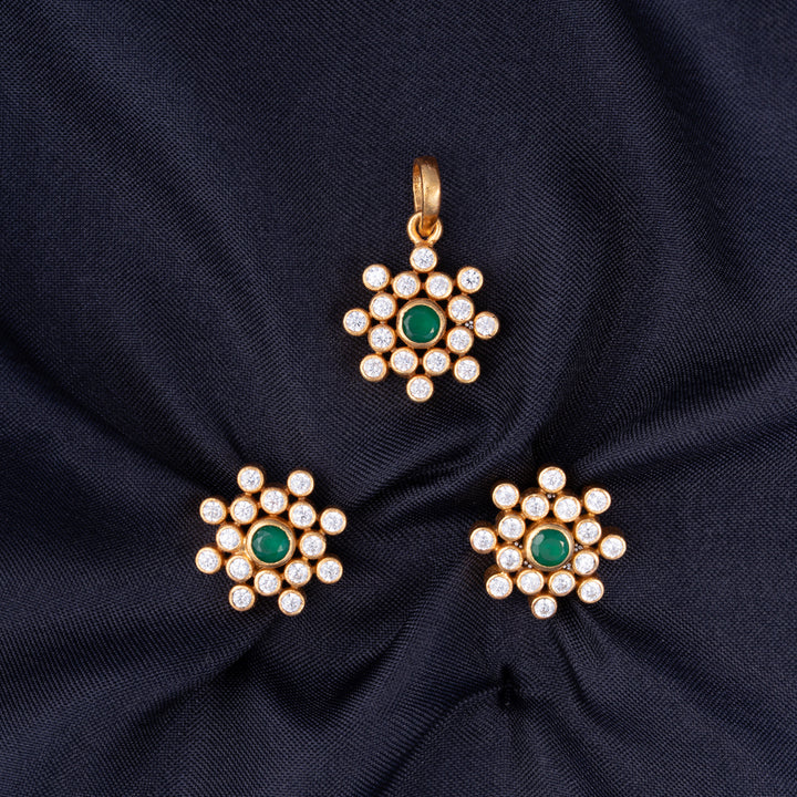 Ketaki Pendant Set