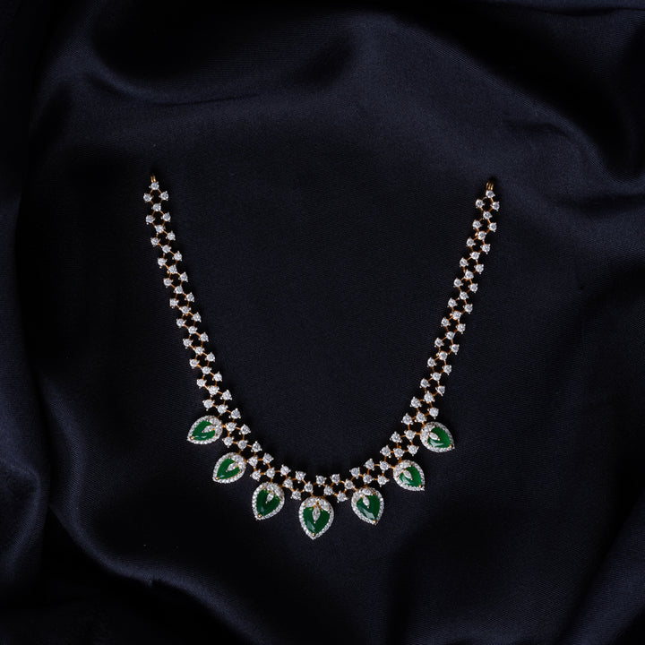 Naveli Diamond Short Necklace