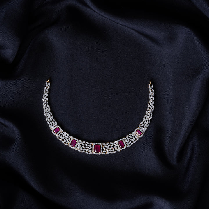 Diamond Dewfall Short Necklace