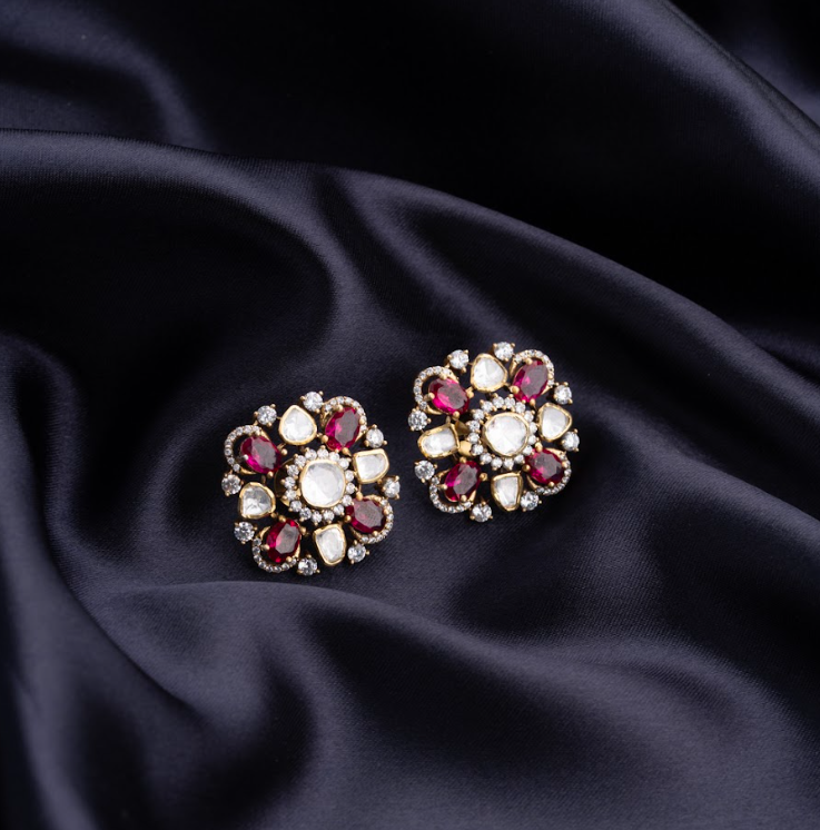 Edwardian Fleur Studs