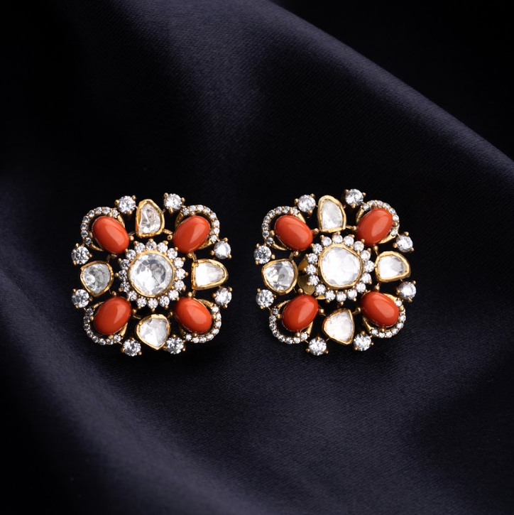 Edwardian Fleur Studs