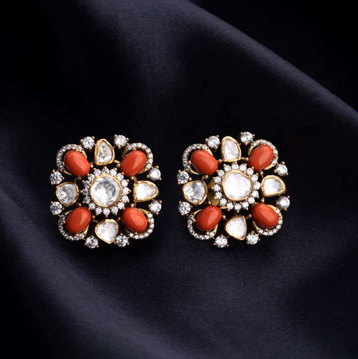 Edwardian Fleur Studs