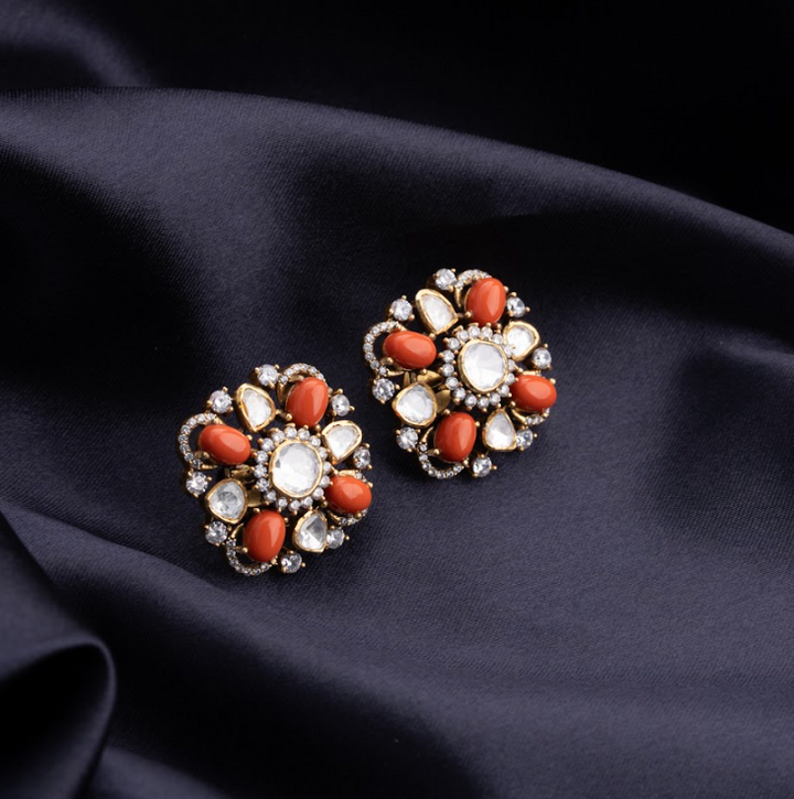 Edwardian Fleur Studs