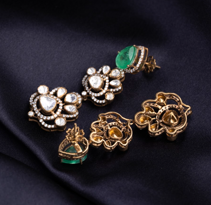 Deloria Crest Long Earrings