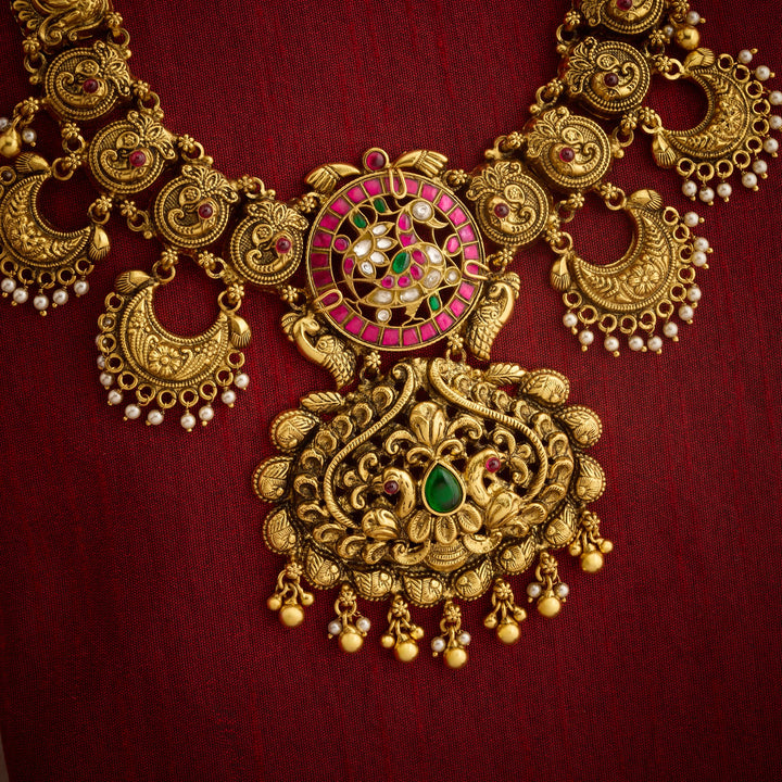 Mor Angana Nakshi Necklace