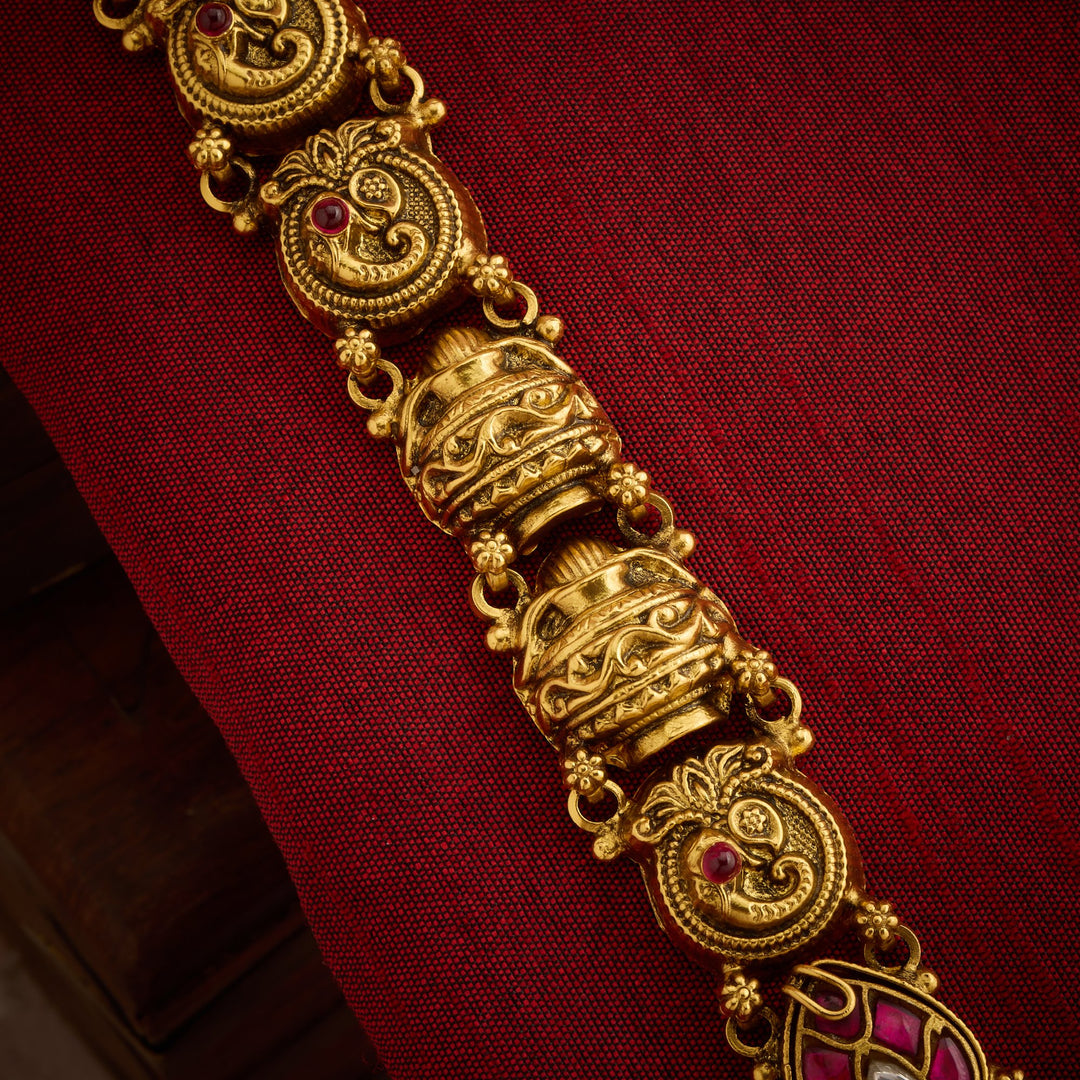 Mor Angana Nakshi Necklace