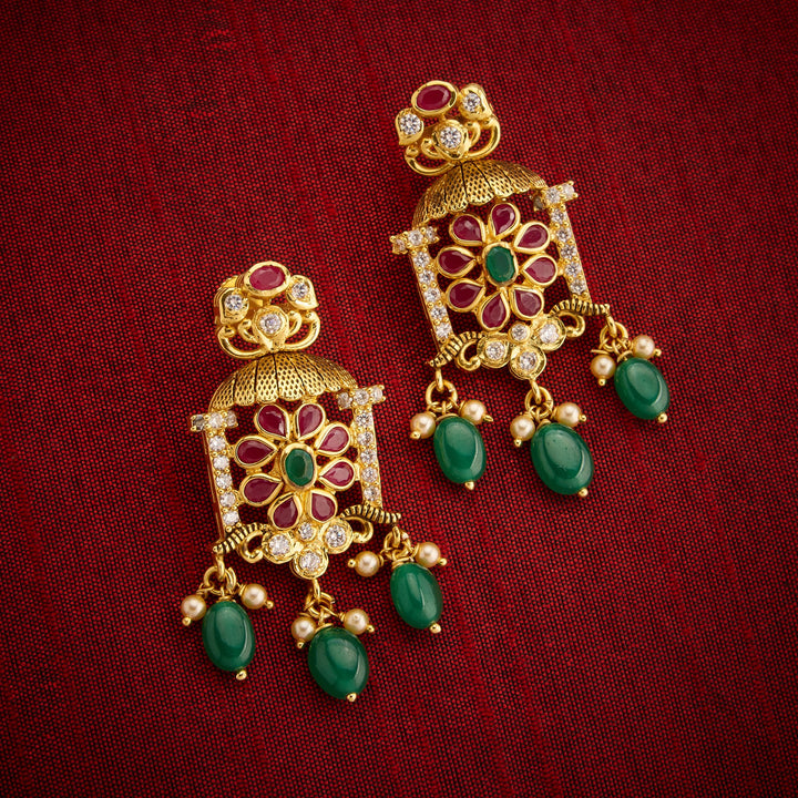 Gulab Lakshiya Temple Necklace Set