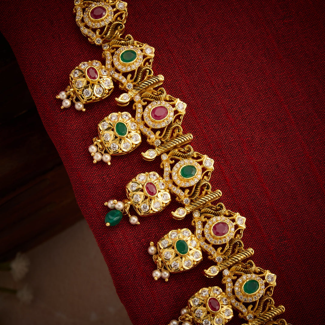Jyotirmayi Stone Necklace Set
