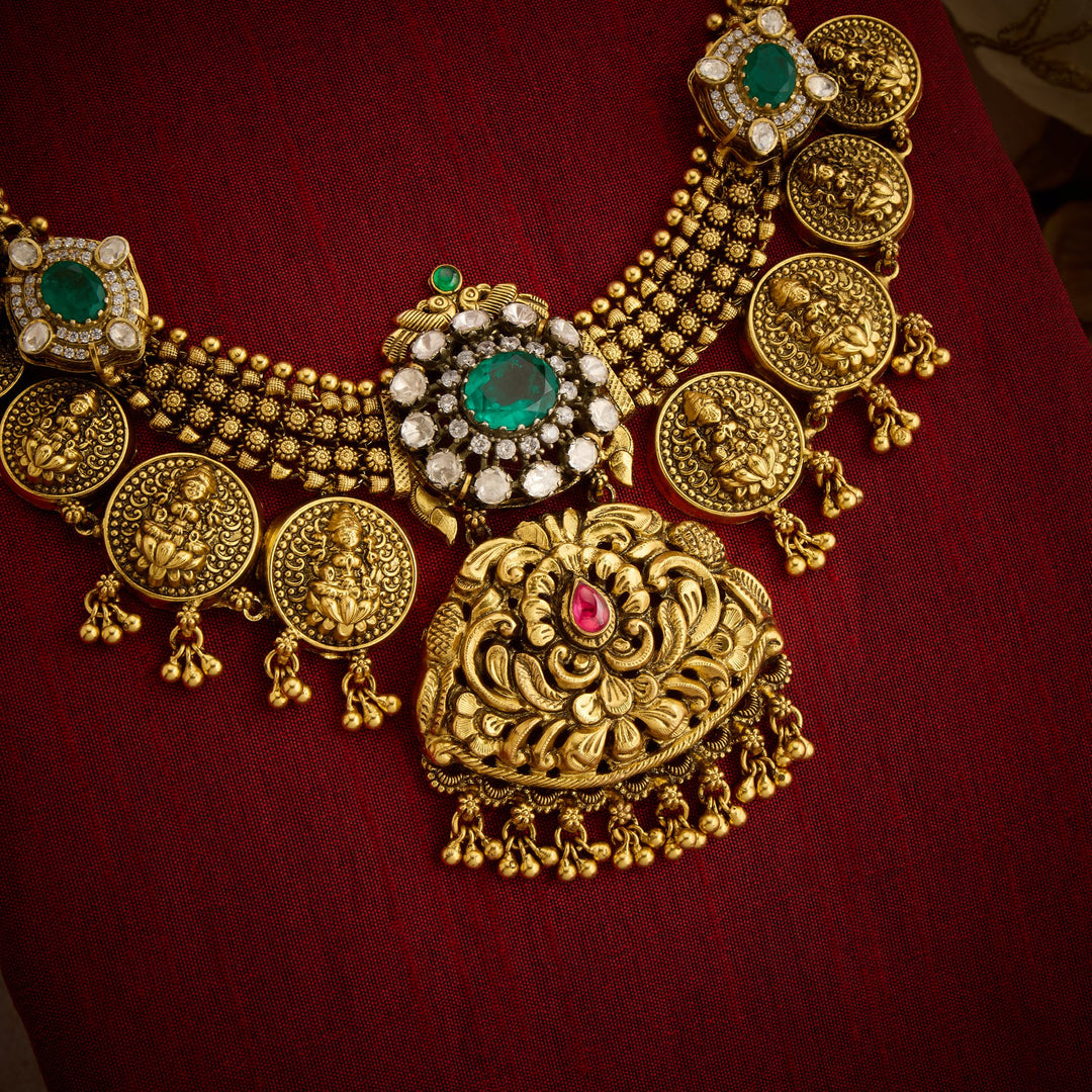 Shree Phooldan Temple Necklace