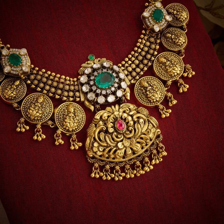 Shree Phooldan Temple Necklace