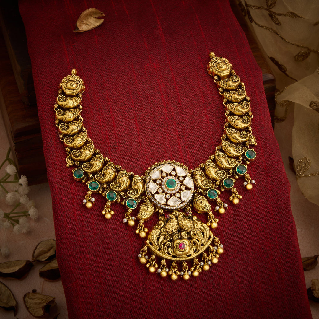 Mayur-Gaja Nakshi Necklace