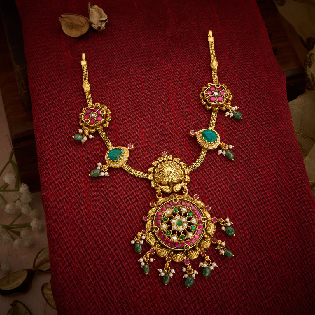 Pushpita Nakshi Necklace