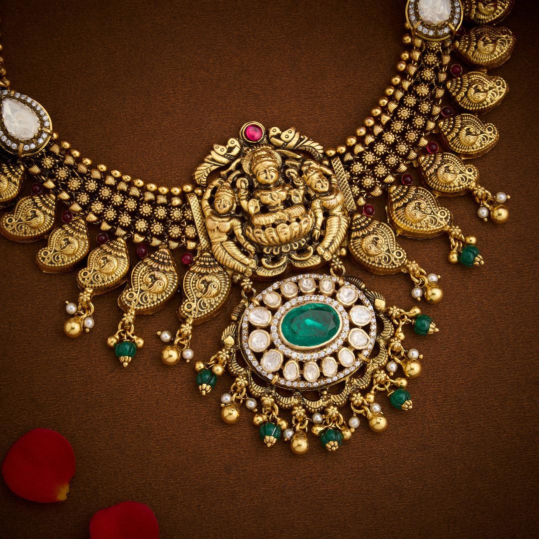 Shriya Aamvilla Temple Necklace