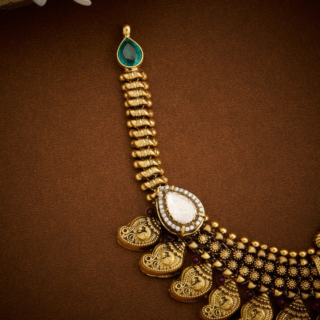 Shriya Aamvilla Temple Necklace
