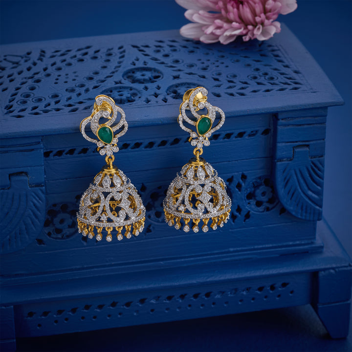 Floral Fantasia Jhumki