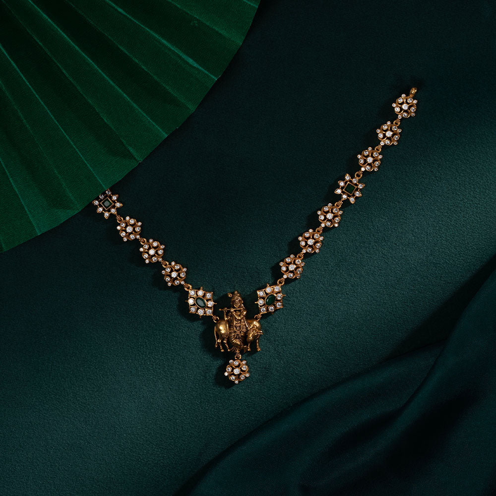 Krishn Gau Nandan Short Necklace