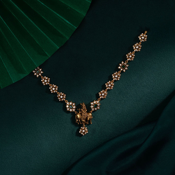 Krishn Gau Nandan Short Necklace