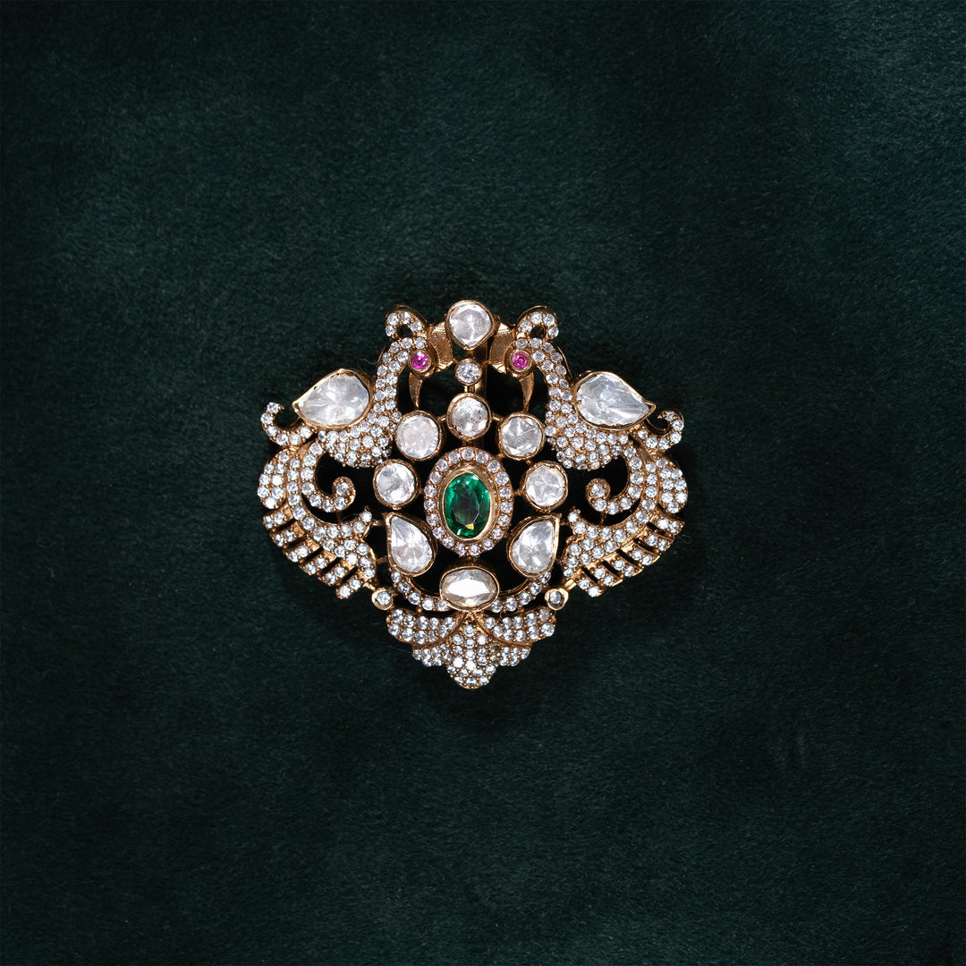 Echo of the Peacock Pendant