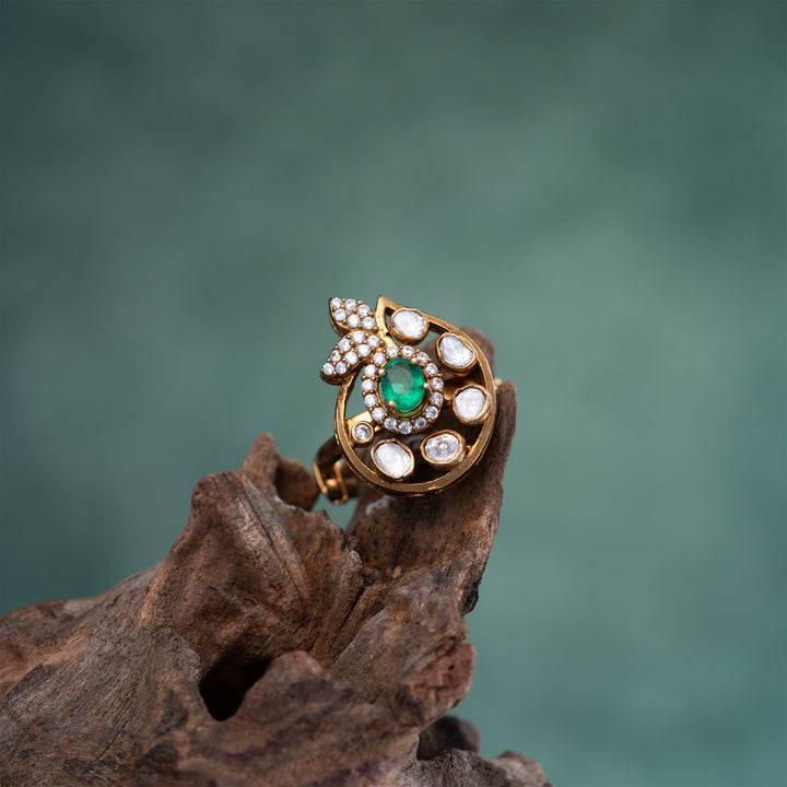 Serce Zielone  Ring