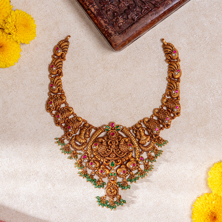 Phool Mor Necklace