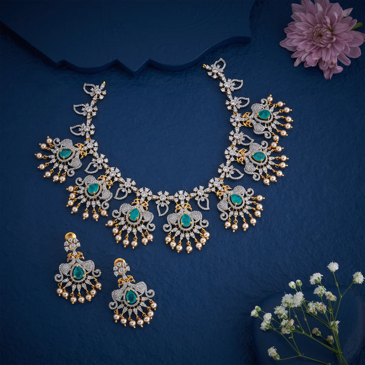 Petal-Pankh Aura Necklace Set
