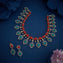 Coralique Cz Necklace Set